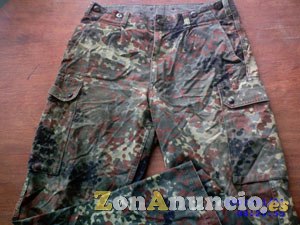 PANTALÓN MILITAR CAMUFLAJE ORIGINAL.